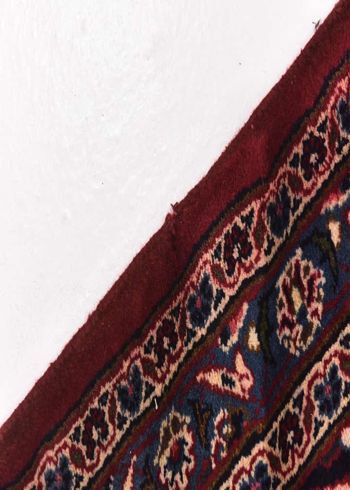 10' x 12' 6 Hand Knotted Mashad Persian Wool Rug