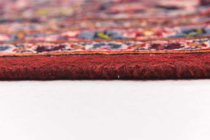9' 8 x 12' 6 Hand Knotted Mashad Persian Wool Rug