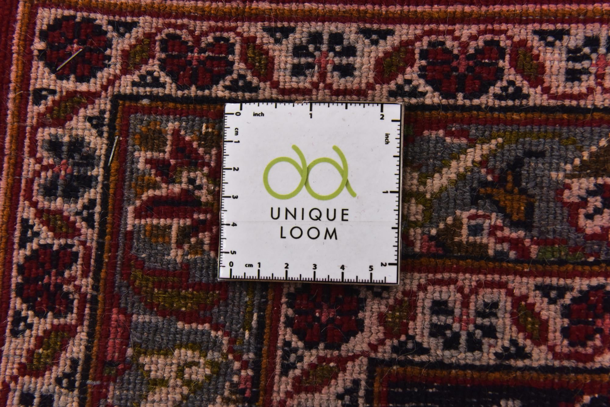 9' 8 x 12' 6 Hand Knotted Mashad Persian Wool Rug