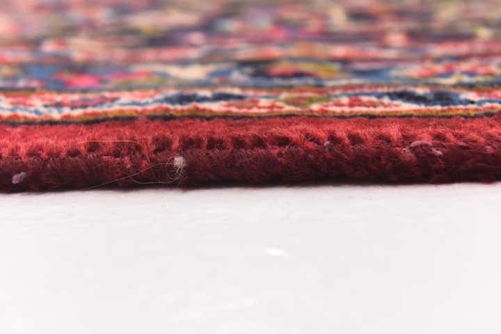 9' 10 x 13' Hand Knotted Mashad Persian Wool Rug