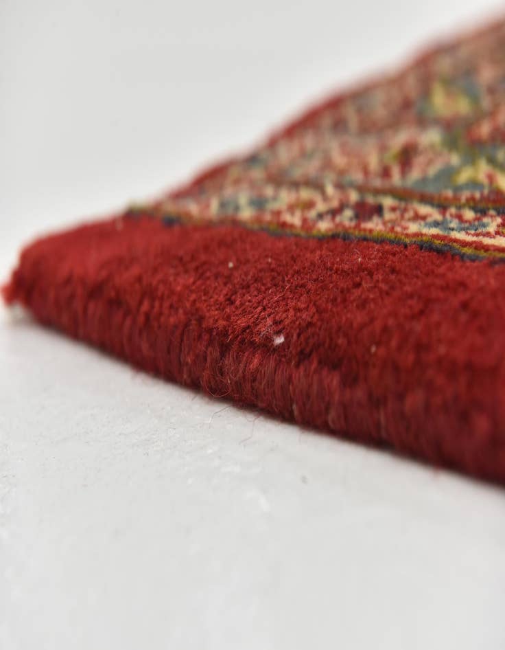 Detail image of 9' 7 x 12' 10  Hand Knotted Mashad Persian Wool Rug