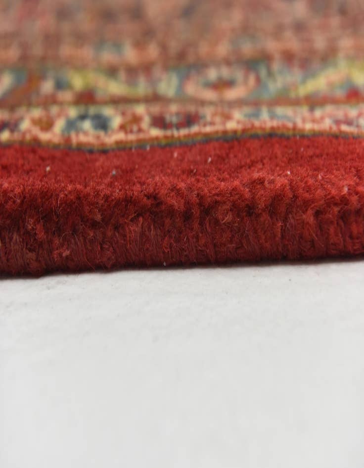 Detail image of 9' 7 x 12' 10  Hand Knotted Mashad Persian Wool Rug