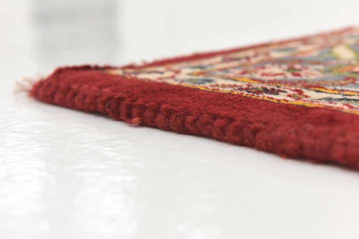 10' x 12' 9 Hand Knotted Mashad Persian Wool Rug