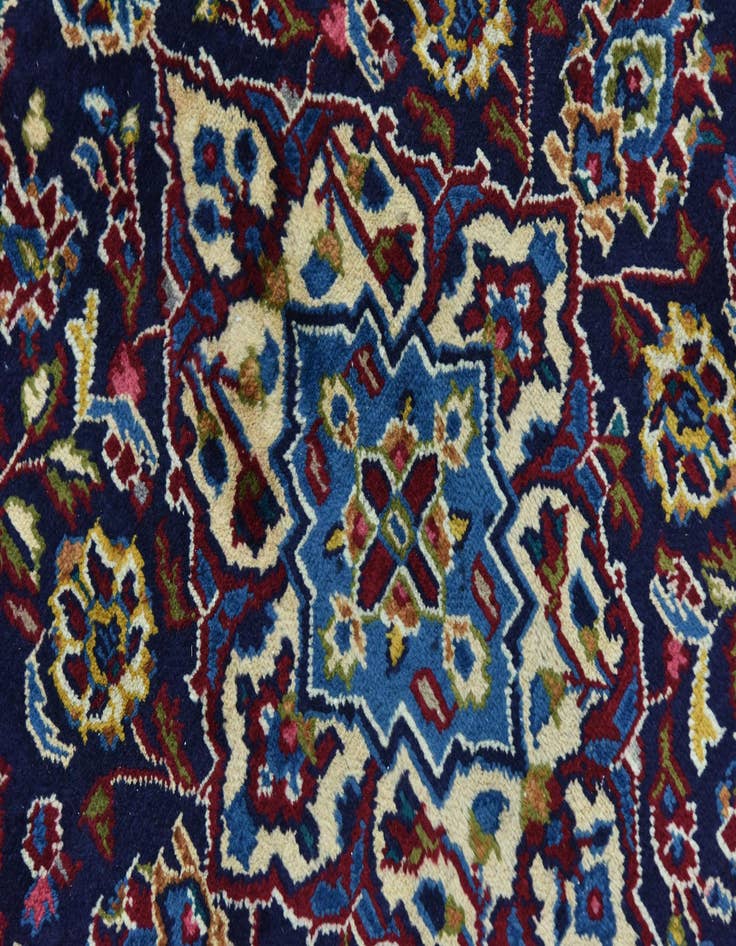 Detail image of 10' x 12' 9  Hand Knotted Mashad Persian Wool Rug