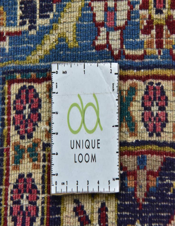 Detail image of 10' x 12' 9  Hand Knotted Mashad Persian Wool Rug