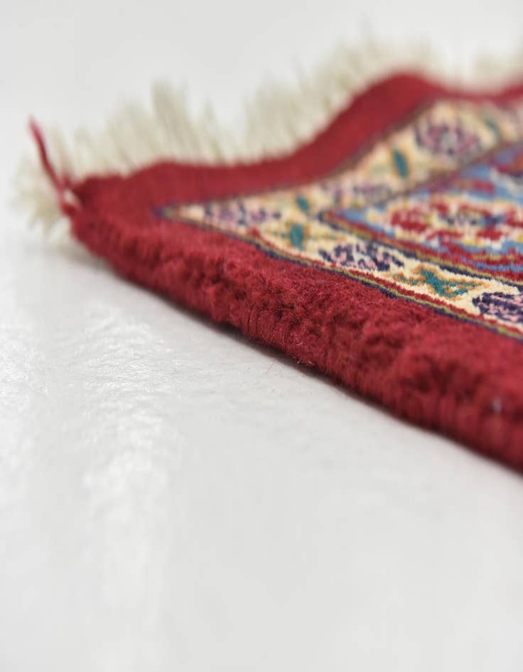 Detail image of 10' x 12' 9  Hand Knotted Mashad Persian Wool Rug