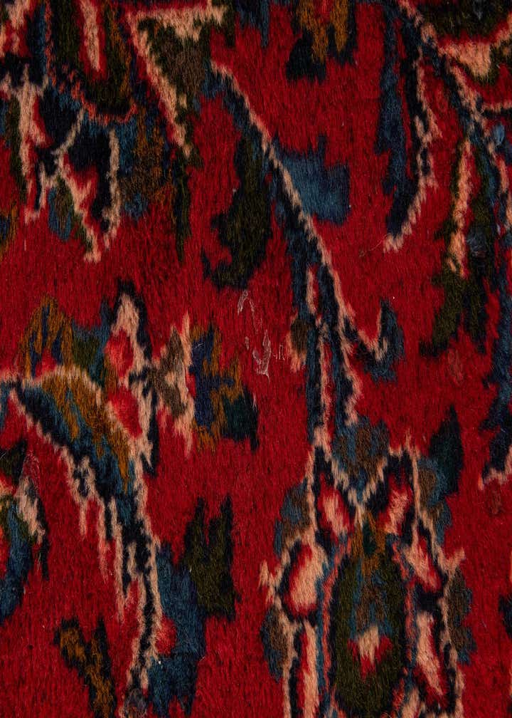9' 10 x 12' 8 Hand Knotted Mashad Persian Wool Rug