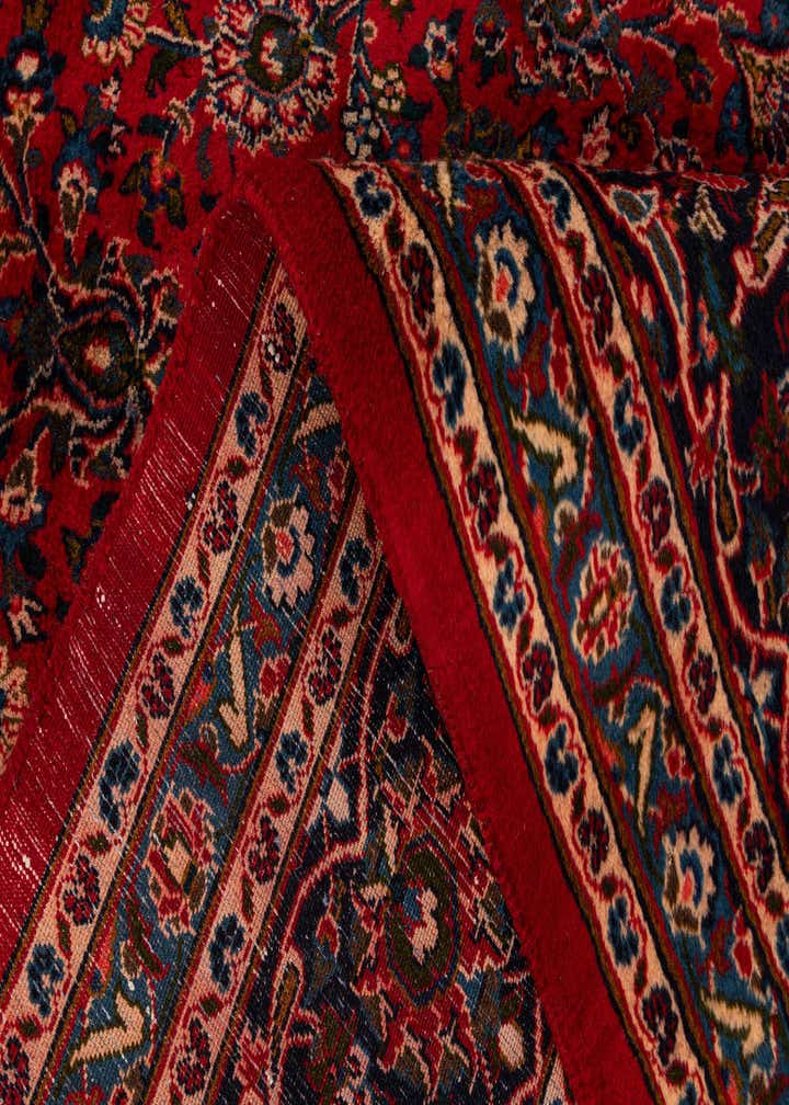 9' 10 x 12' 8 Hand Knotted Mashad Persian Wool Rug