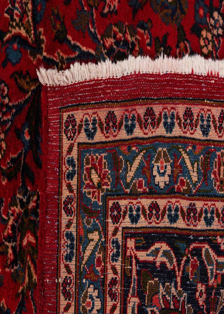 9' 10 x 12' 8 Hand Knotted Mashad Persian Wool Rug