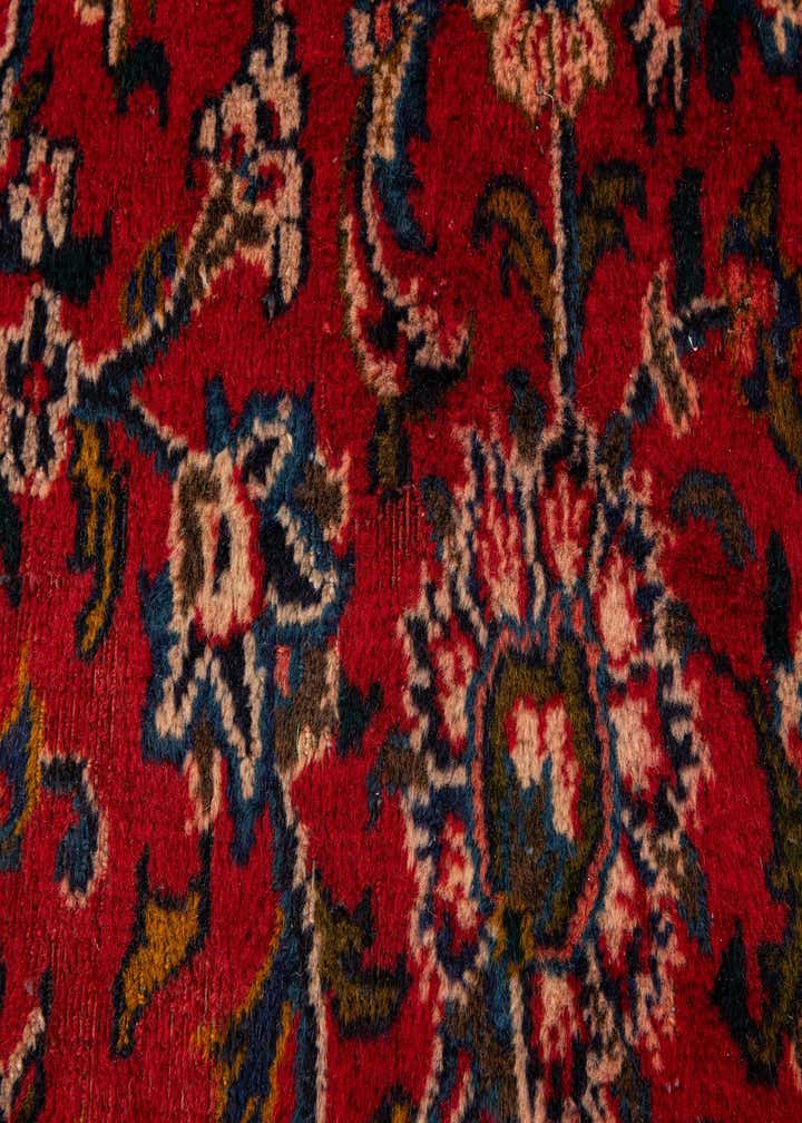9' 10 x 12' 8 Hand Knotted Mashad Persian Wool Rug