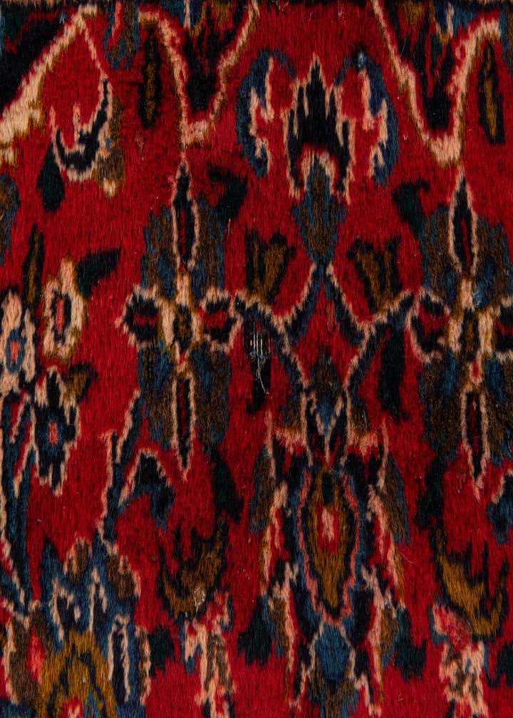 9' 10 x 12' 8 Hand Knotted Mashad Persian Wool Rug