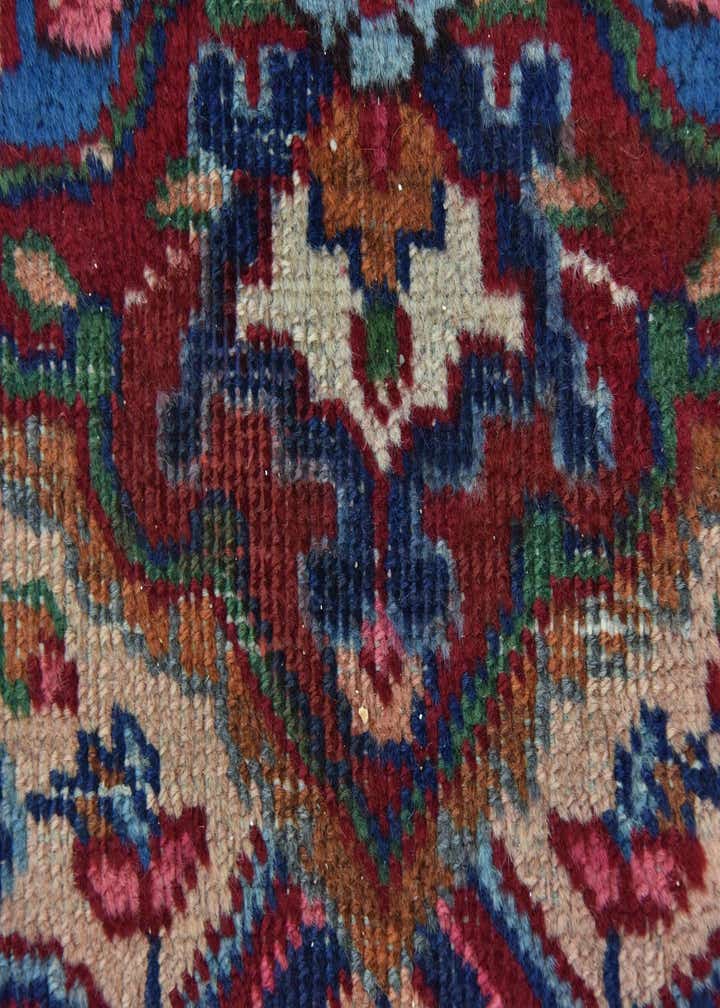9' 9 x 12' 9 Hand Knotted Mashad Persian Wool Rug