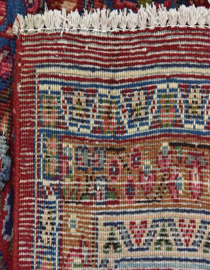 Detail image of 9' 9 x 12' 9  Hand Knotted Mashad Persian Wool Rug