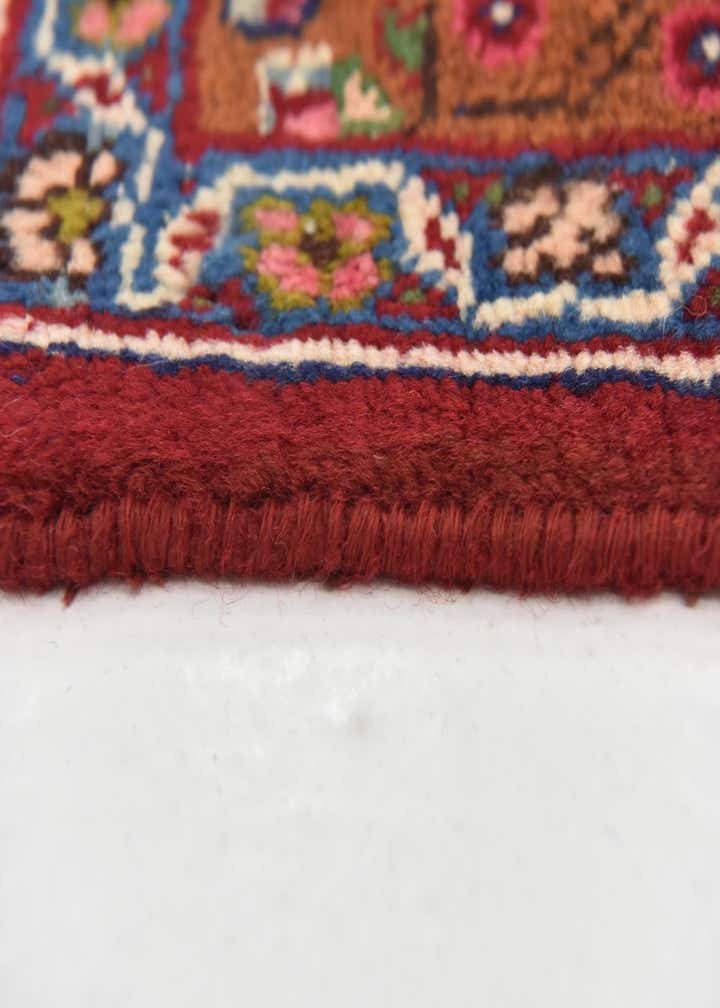 9' 9 x 12' 9 Hand Knotted Mashad Persian Wool Rug