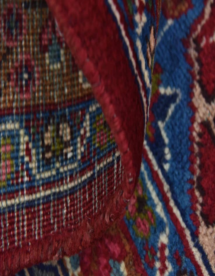 Detail image of 9' 9 x 12' 9  Hand Knotted Mashad Persian Wool Rug