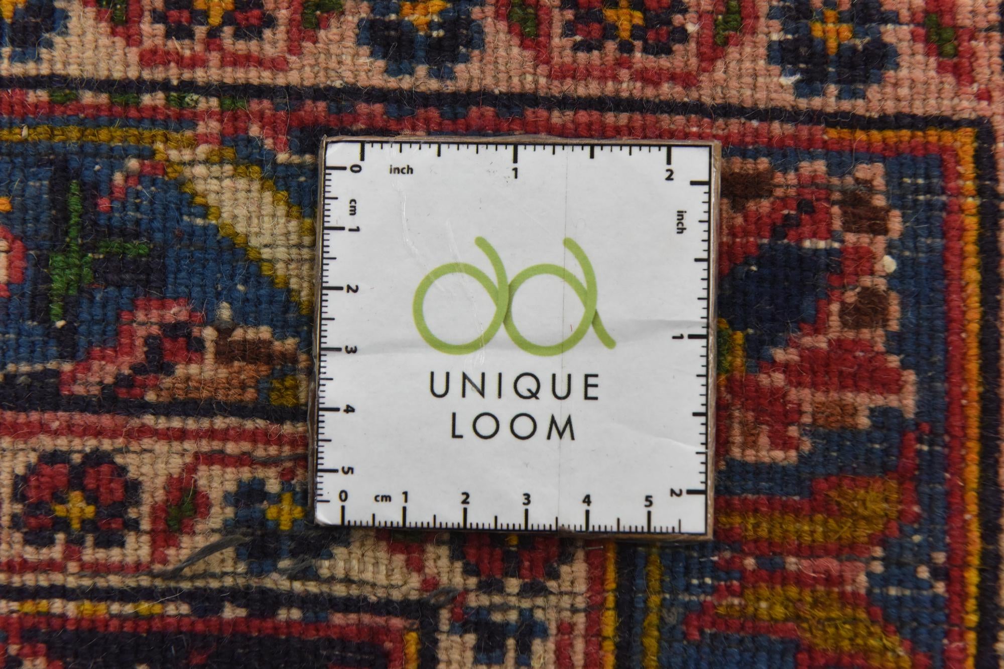 9' 10 x 12' 9 Hand Knotted Mashad Persian Wool Rug