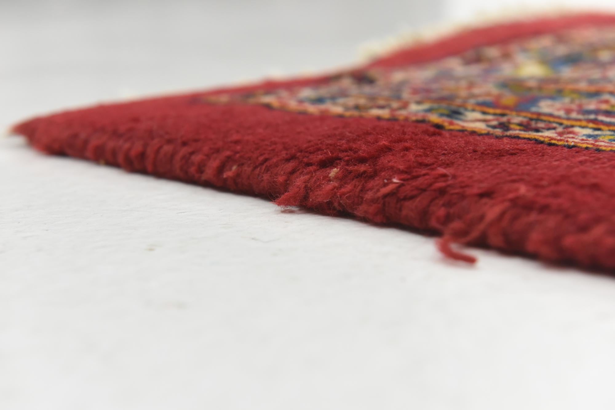 9' 10 x 12' 9 Hand Knotted Mashad Persian Wool Rug