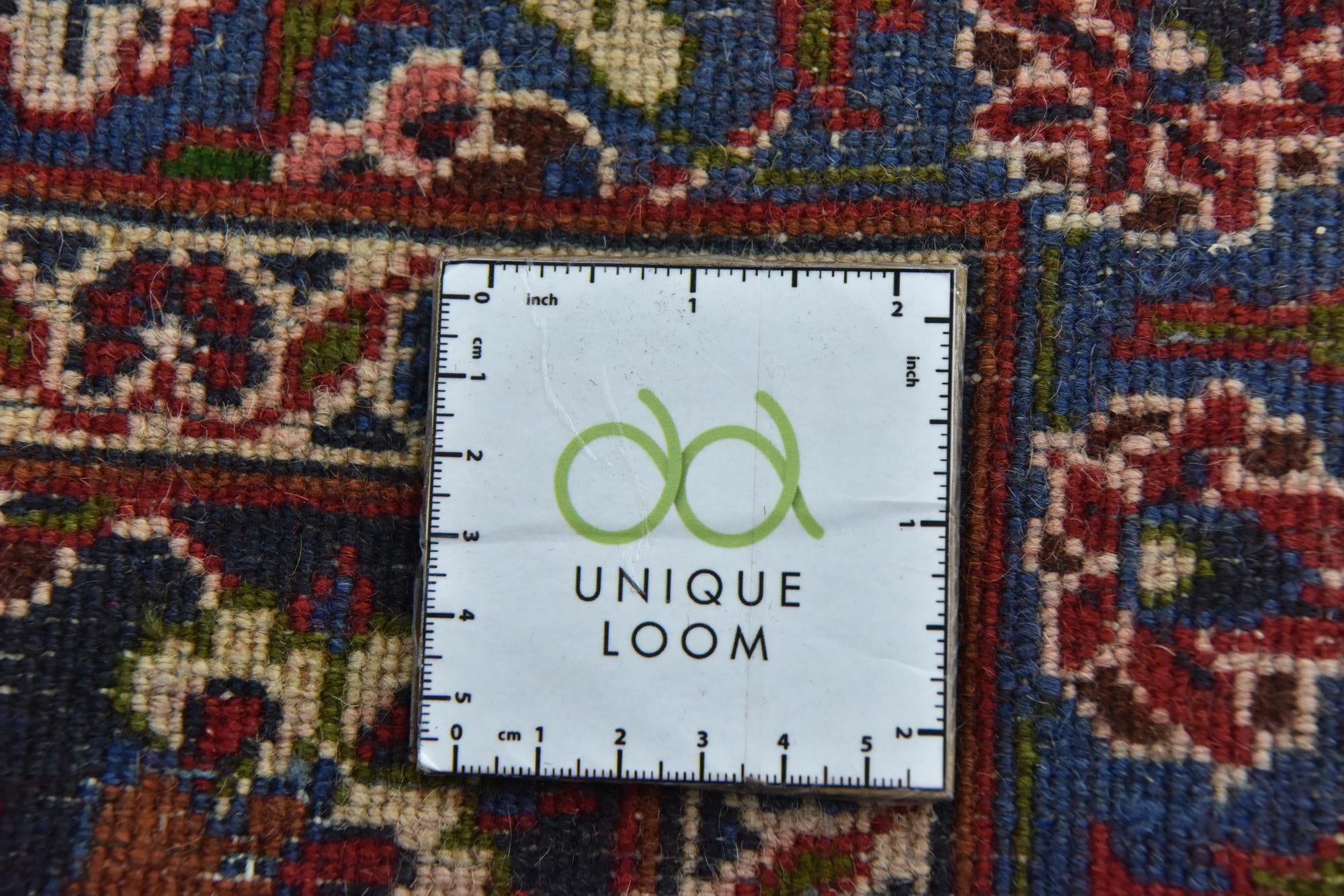 9' 6 x 12' 10 Hand Knotted Mashad Persian Wool Rug