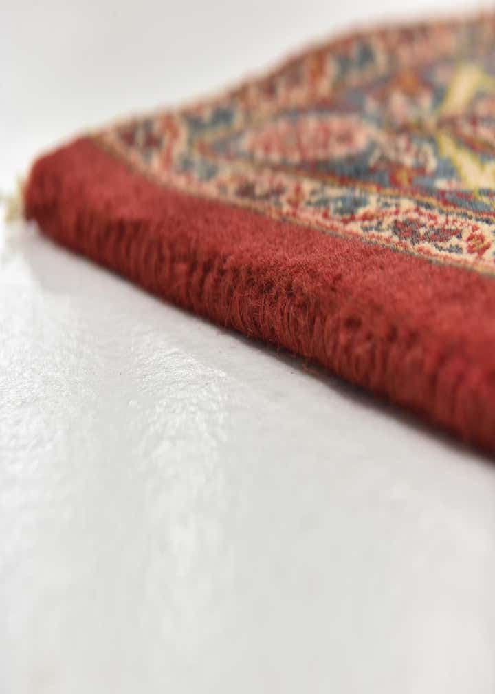 9' 8 x 12' 10 Hand Knotted Mashad Persian Wool Rug