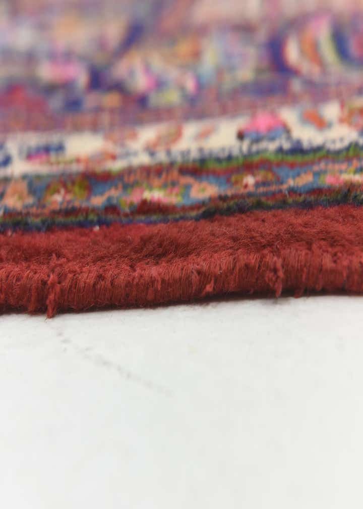 9' 8 x 12' 9 Hand Knotted Mashad Persian Wool Rug