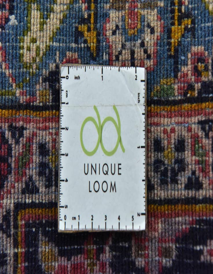 Detail image of 9' 8 x 12' 7  Hand Knotted Mashad Persian Wool Rug