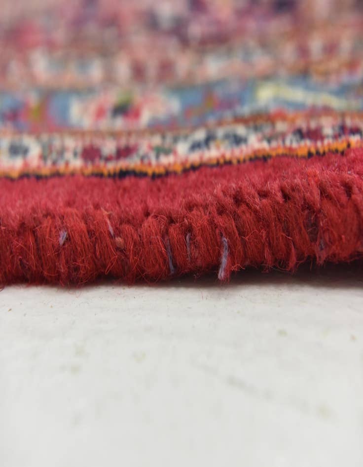 Detail image of 9' 8 x 12' 7  Hand Knotted Mashad Persian Wool Rug