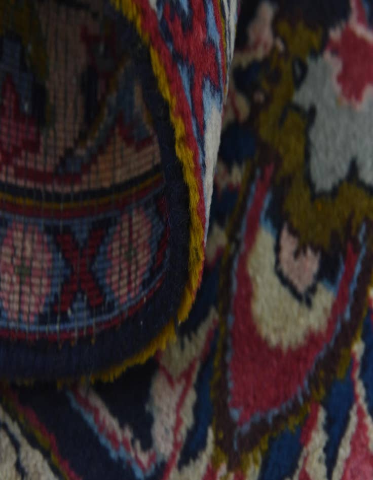 Detail image of 9' 10 x 12' 7  Hand Knotted Mashad Persian Wool Rug