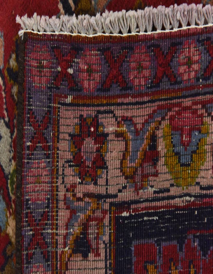 Detail image of 9' 10 x 12' 7  Hand Knotted Mashad Persian Wool Rug