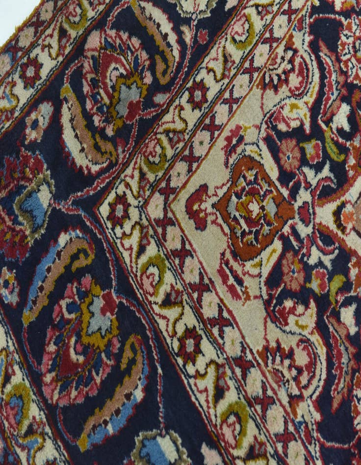 Detail image of 9' 10 x 12' 7  Hand Knotted Mashad Persian Wool Rug