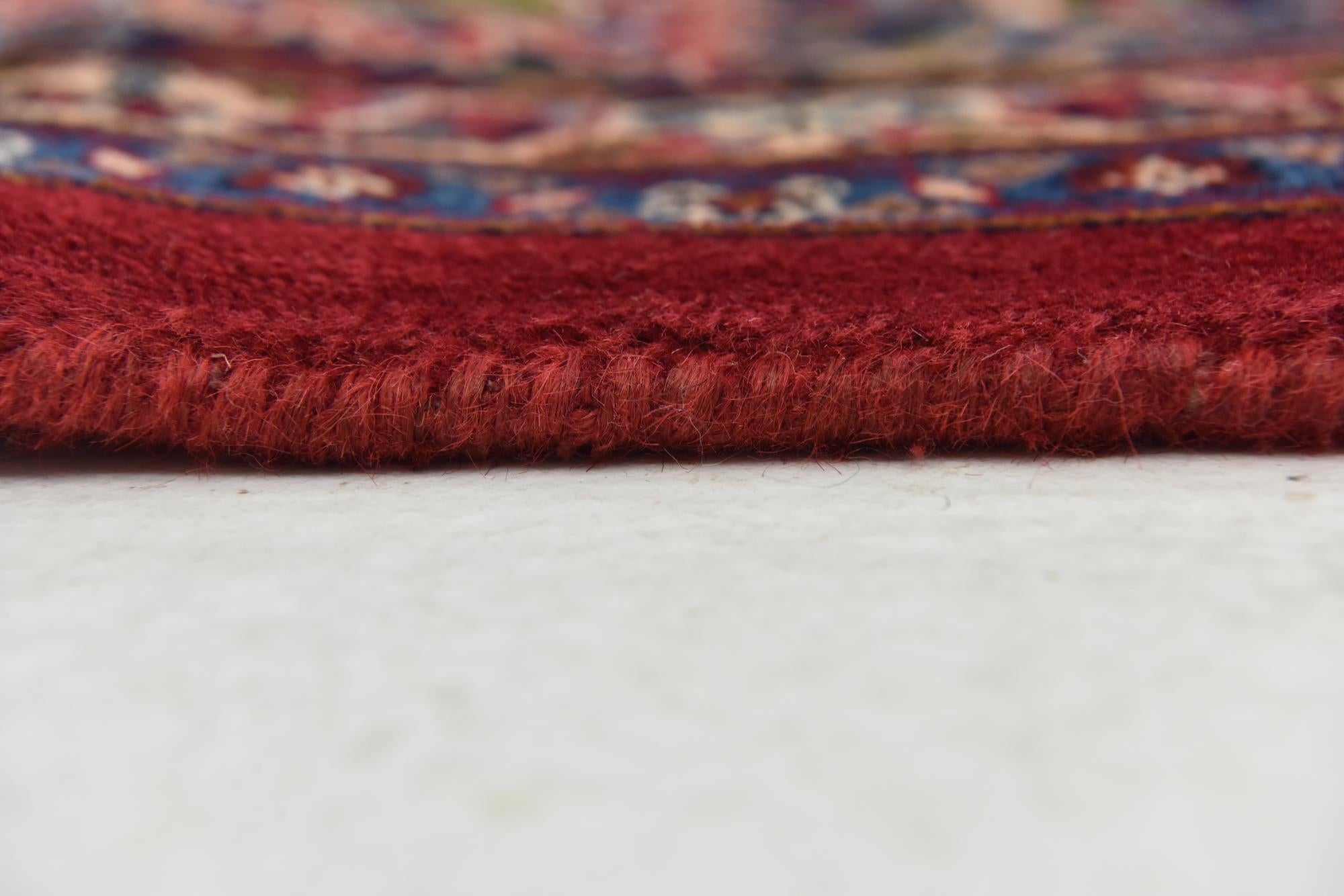 9' 9 x 12' 9 Hand Knotted Mashad Persian Wool Rug