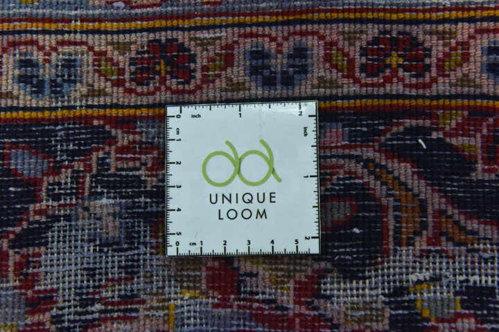 9' 8 x 13' Hand Knotted Mashad Persian Wool Rug