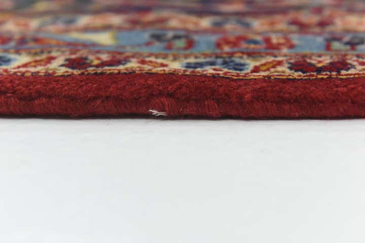 9' 8 x 13' Hand Knotted Mashad Persian Wool Rug