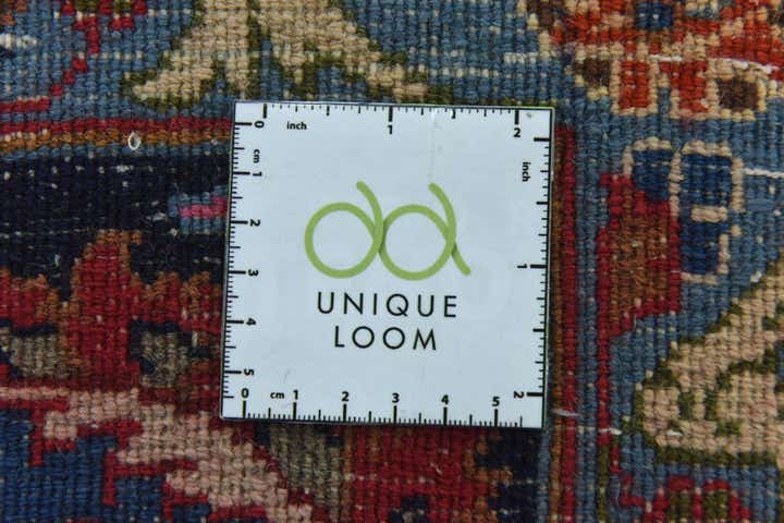 9' 6 x 12' 7 Hand Knotted Mashad Persian Wool Rug