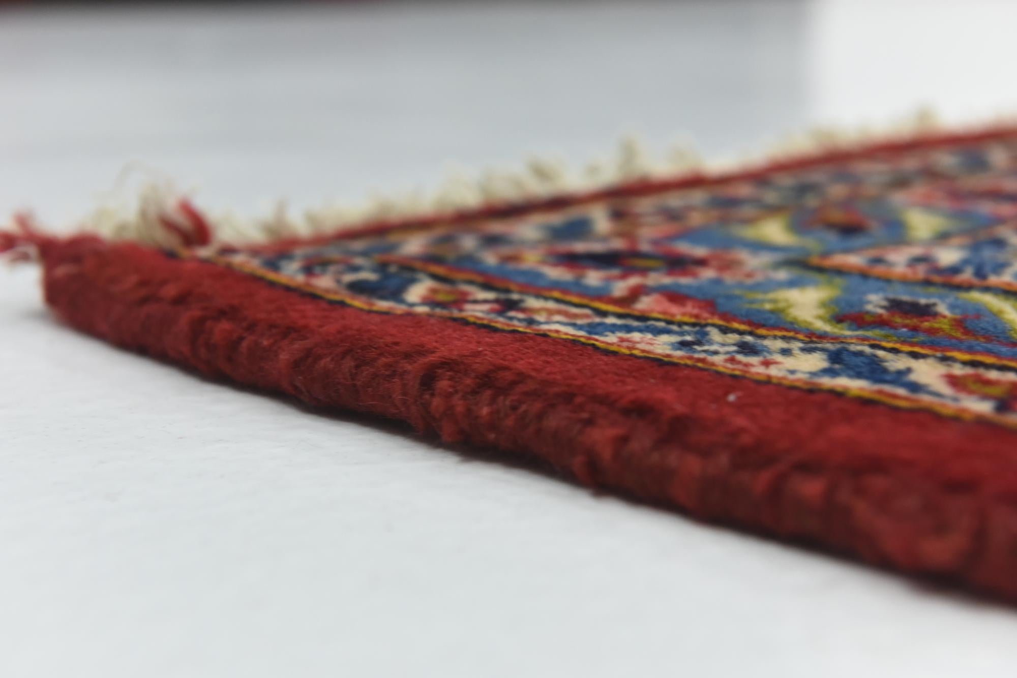 9' 10 x 12' 3 Hand Knotted Mashad Persian Wool Rug