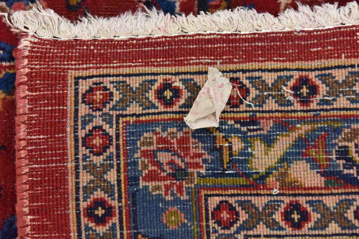 9' 10 x 12' 7 Hand Knotted Mashad Persian Wool Rug