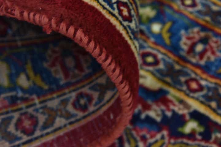 9' 10 x 12' 7 Hand Knotted Mashad Persian Wool Rug