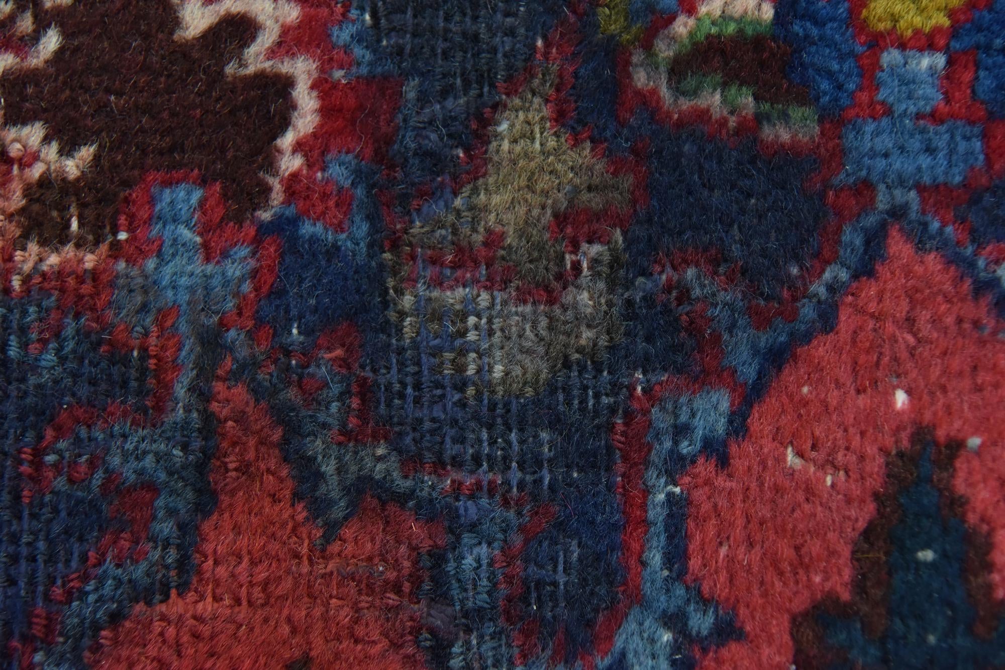 9' 7 x 13' Hand Knotted Mashad Persian Wool Rug