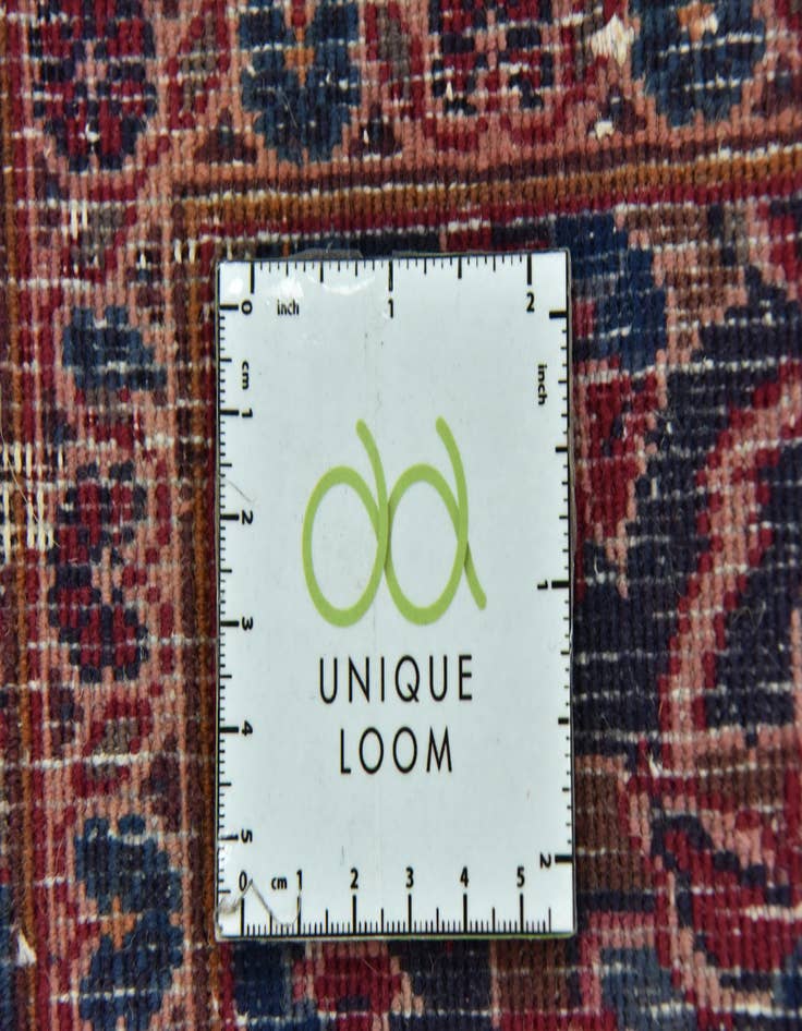 Detail image of 10' x 12' 9  Hand Knotted Mashad Persian Wool Rug