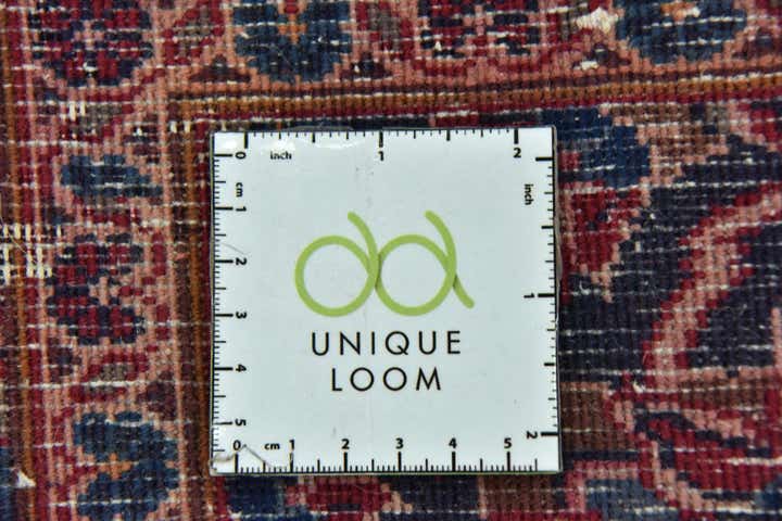 10' x 12' 9 Hand Knotted Mashad Persian Wool Rug