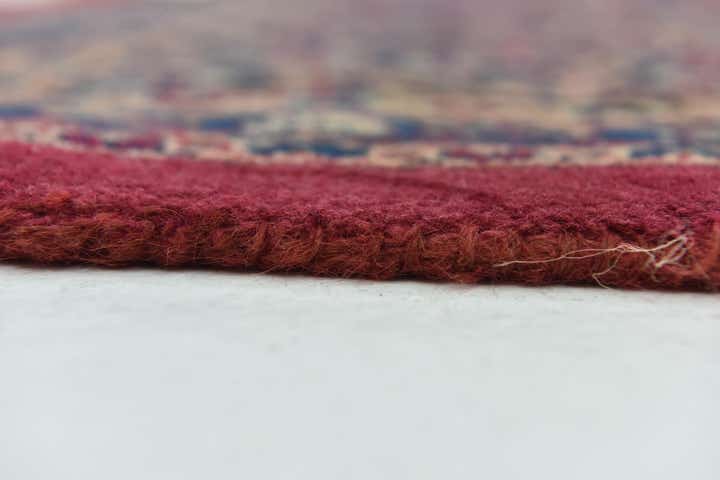 10' x 12' 9 Hand Knotted Mashad Persian Wool Rug