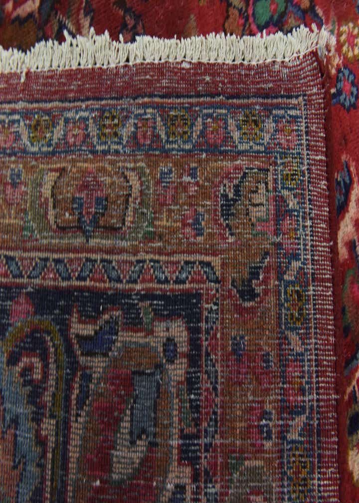 9' 9 x 12' 9 Hand Knotted Mashad Persian Wool Rug