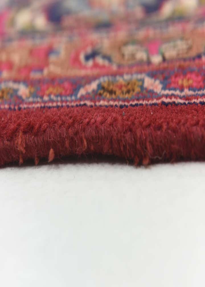 9' 9 x 12' 9 Hand Knotted Mashad Persian Wool Rug