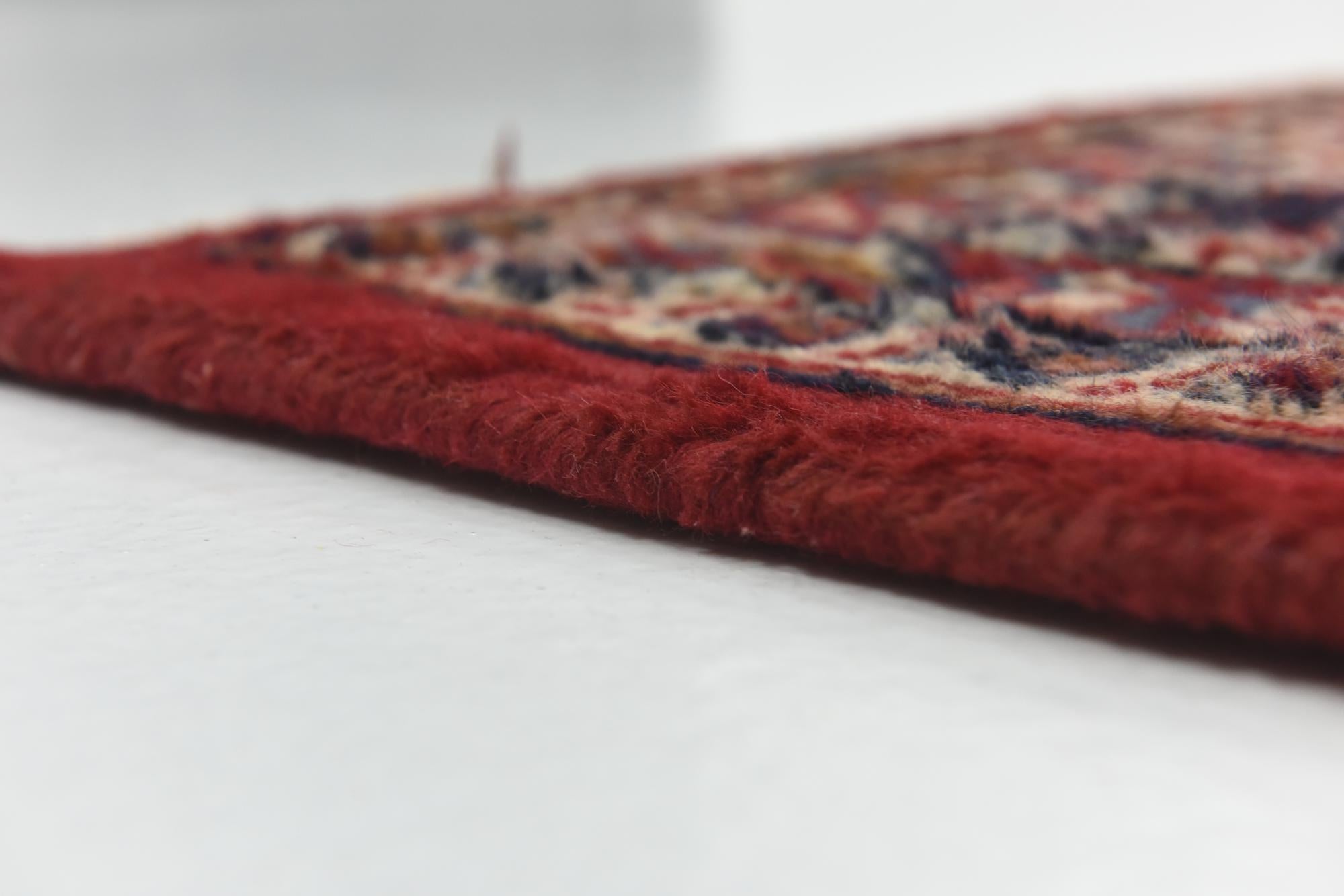9' 10 x 12' 5 Hand Knotted Mashad Persian Wool Rug