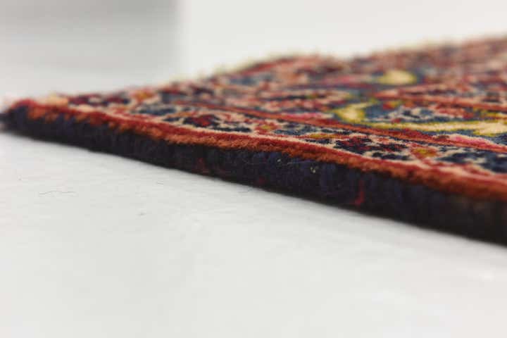 9' 9 x 12' 9 Hand Knotted Mashad Persian Wool Rug