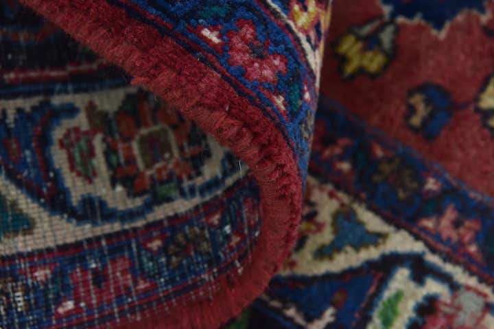 9' 7 x 13' Hand Knotted Mashad Persian Wool Rug