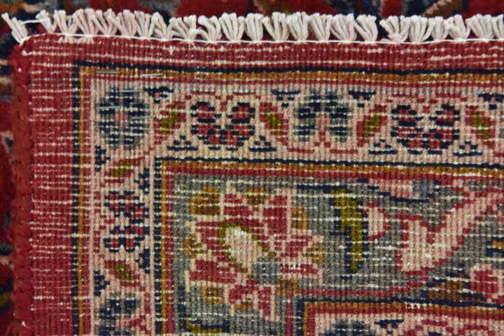 9' 10 x 12' 10 Hand Knotted Mashad Persian Wool Rug