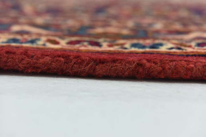 9' 10 x 12' 10 Hand Knotted Mashad Persian Wool Rug