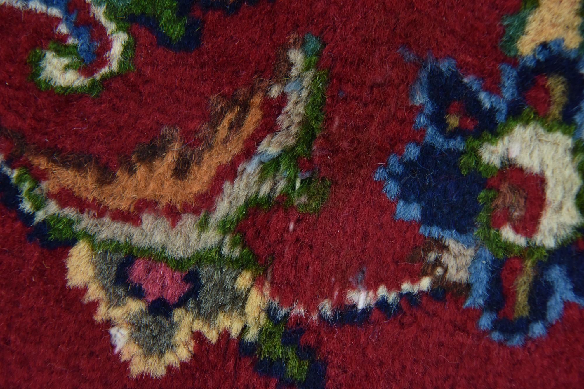 9' 10 x 12' 7 Hand Knotted Mashad Persian Wool Rug