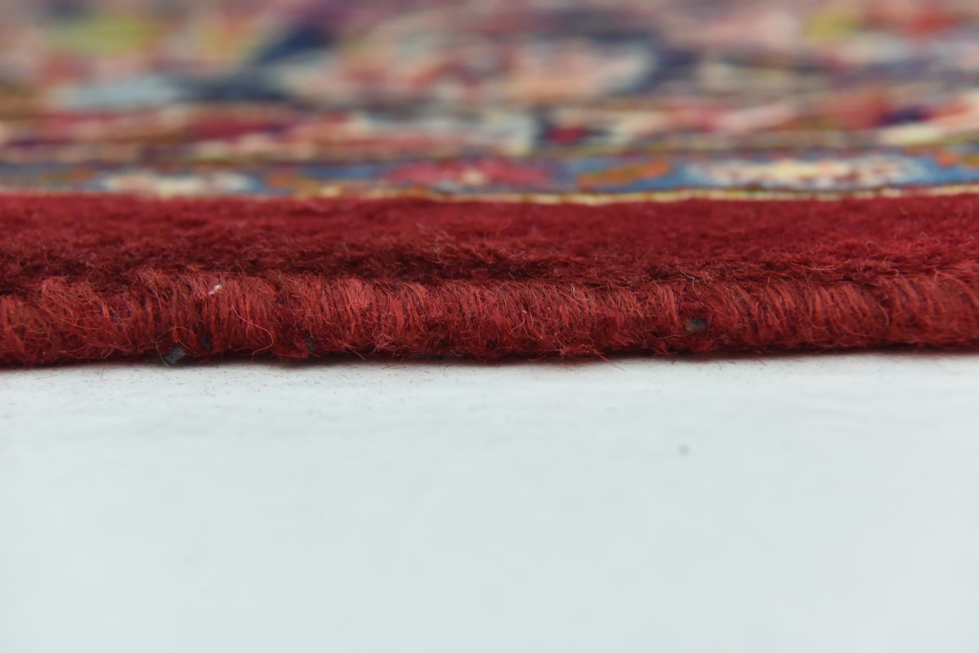 9' 10 x 12' 7 Hand Knotted Mashad Persian Wool Rug