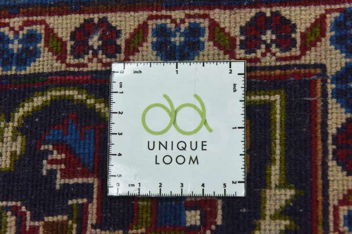 9' 8 x 12' 7 Hand Knotted Mashad Persian Wool Rug